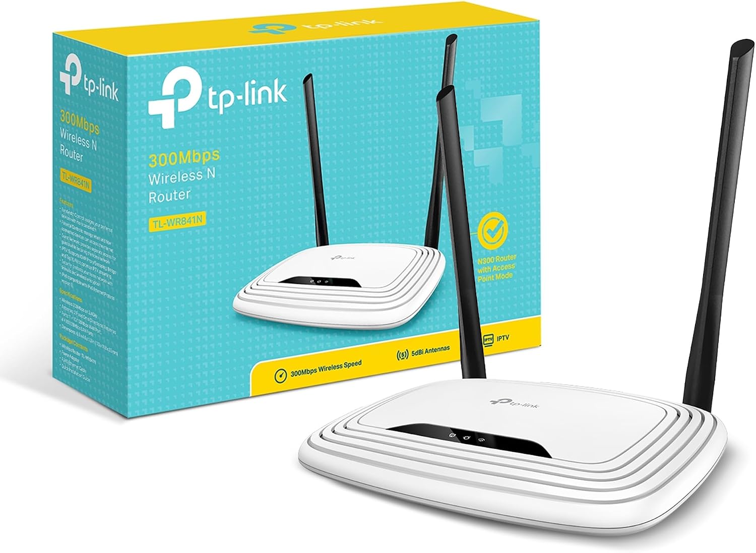TP-Link N300 WiFi Router TL-WR841N — Wifi Router
