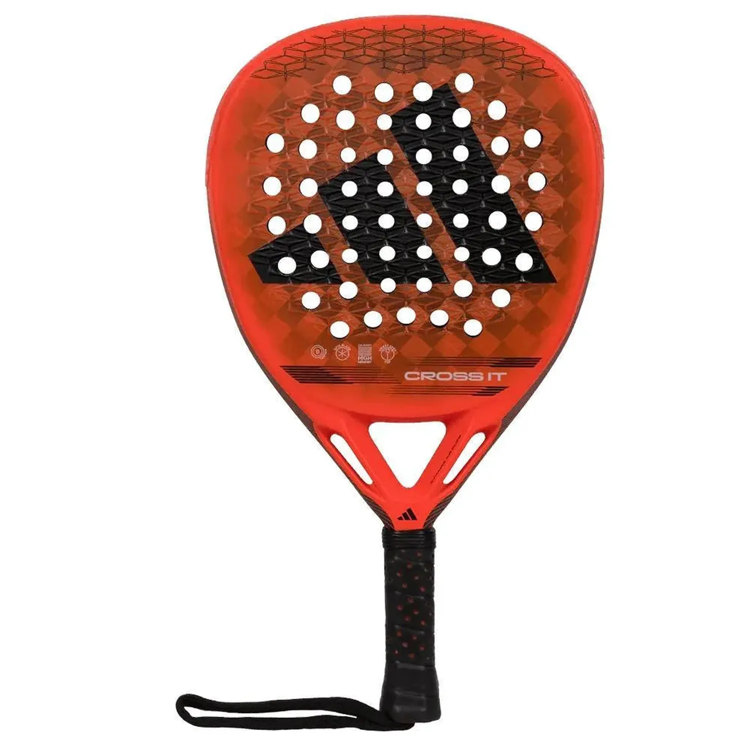 Raquette de Padel Adidas Cross It Rouge Solaire — Équipement de conditionnement physique