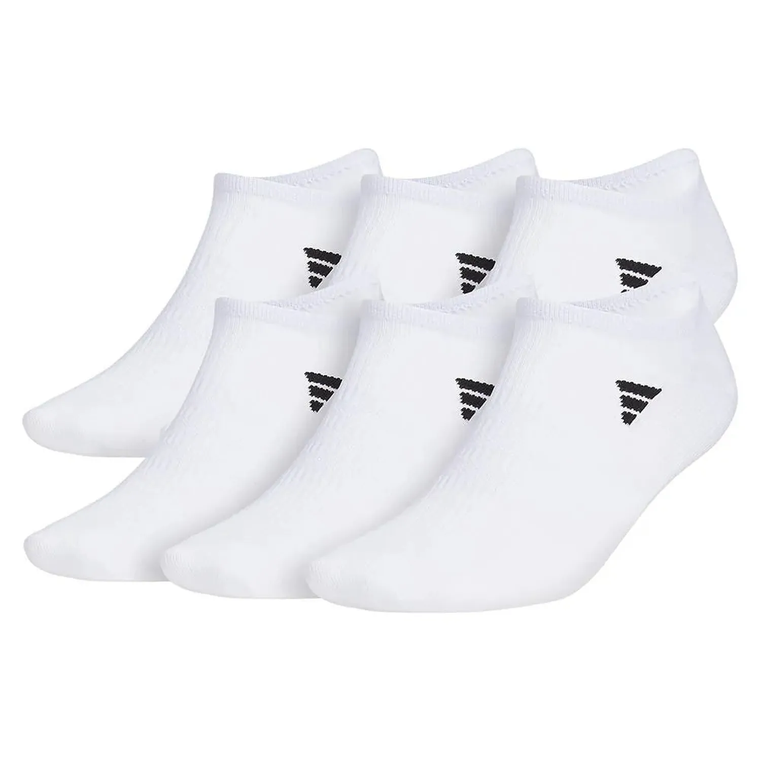Chaussettes de tennis invisibles Adidas Superlite 3.0 pour hommes, paquet de 6