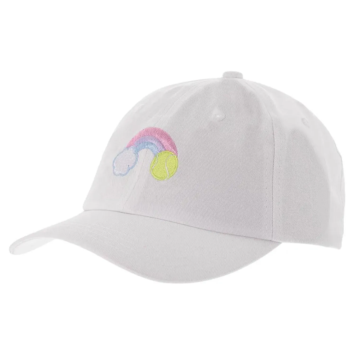 Chapeau de Tennis Camper pour Enfants Ame and Lulu Arc-en-Ciel Pastel