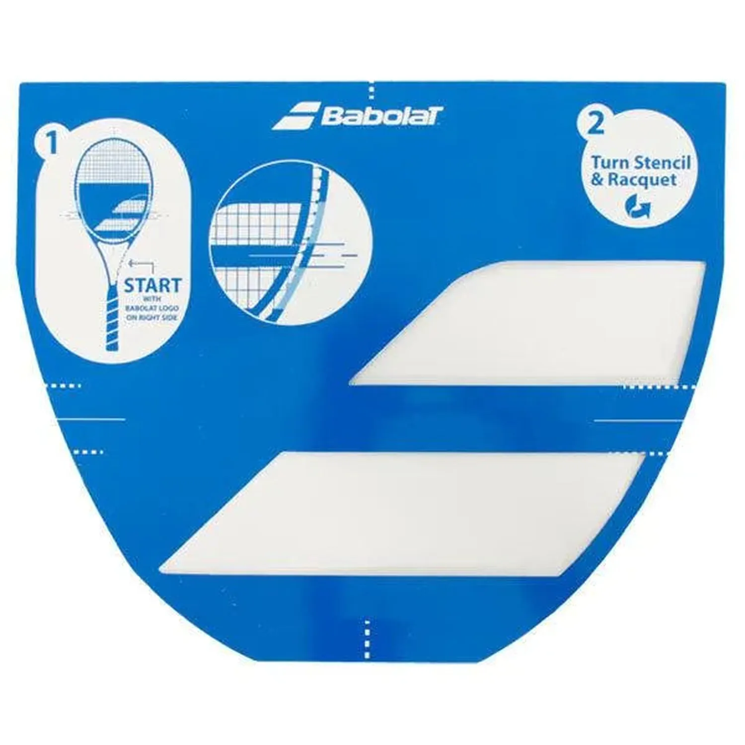 Pochoir de Logo Babolat pour Raquettes de Tennis