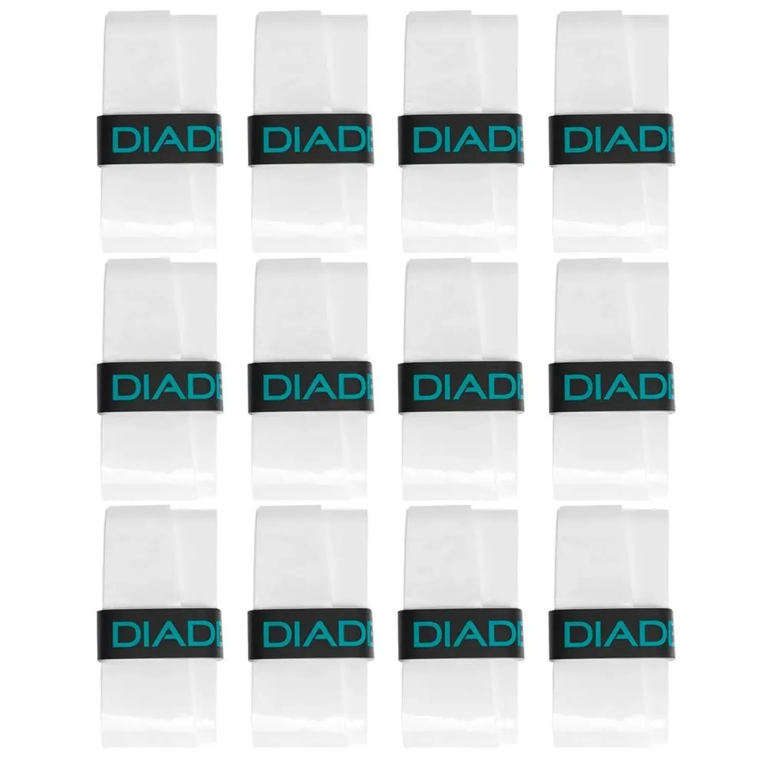 Diadem Pro Feel Surgrip de Tennis 12 Paquet Blanc
