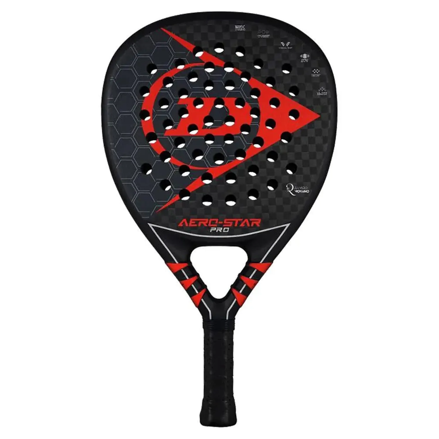 Batte de Padel Dunlop Aero-Star Pro pour Joueurs Attaquants — Équipement de conditionnement physique