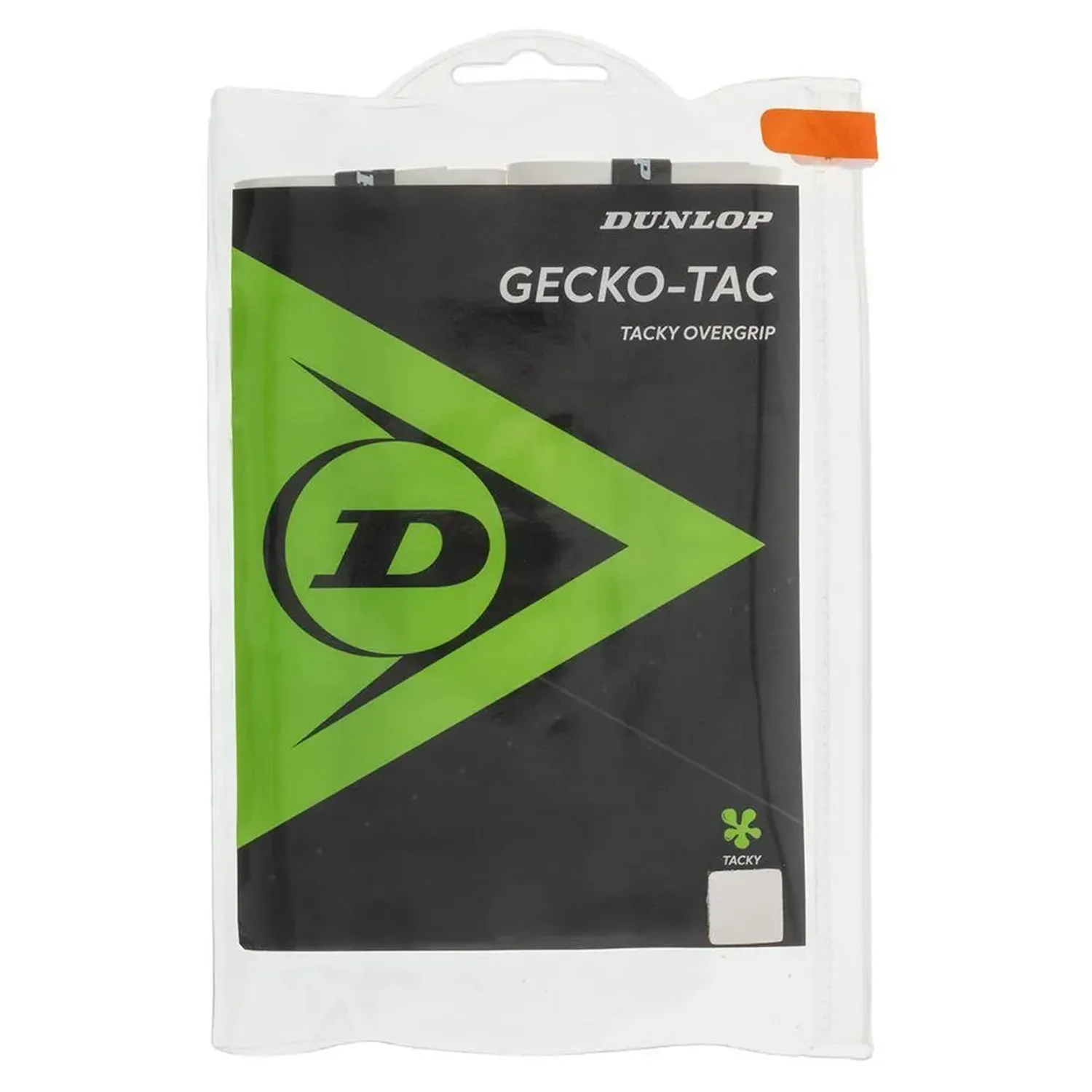 Dunlop Gecko-Tac White Overgrip 12 Pack — Tennis Racket