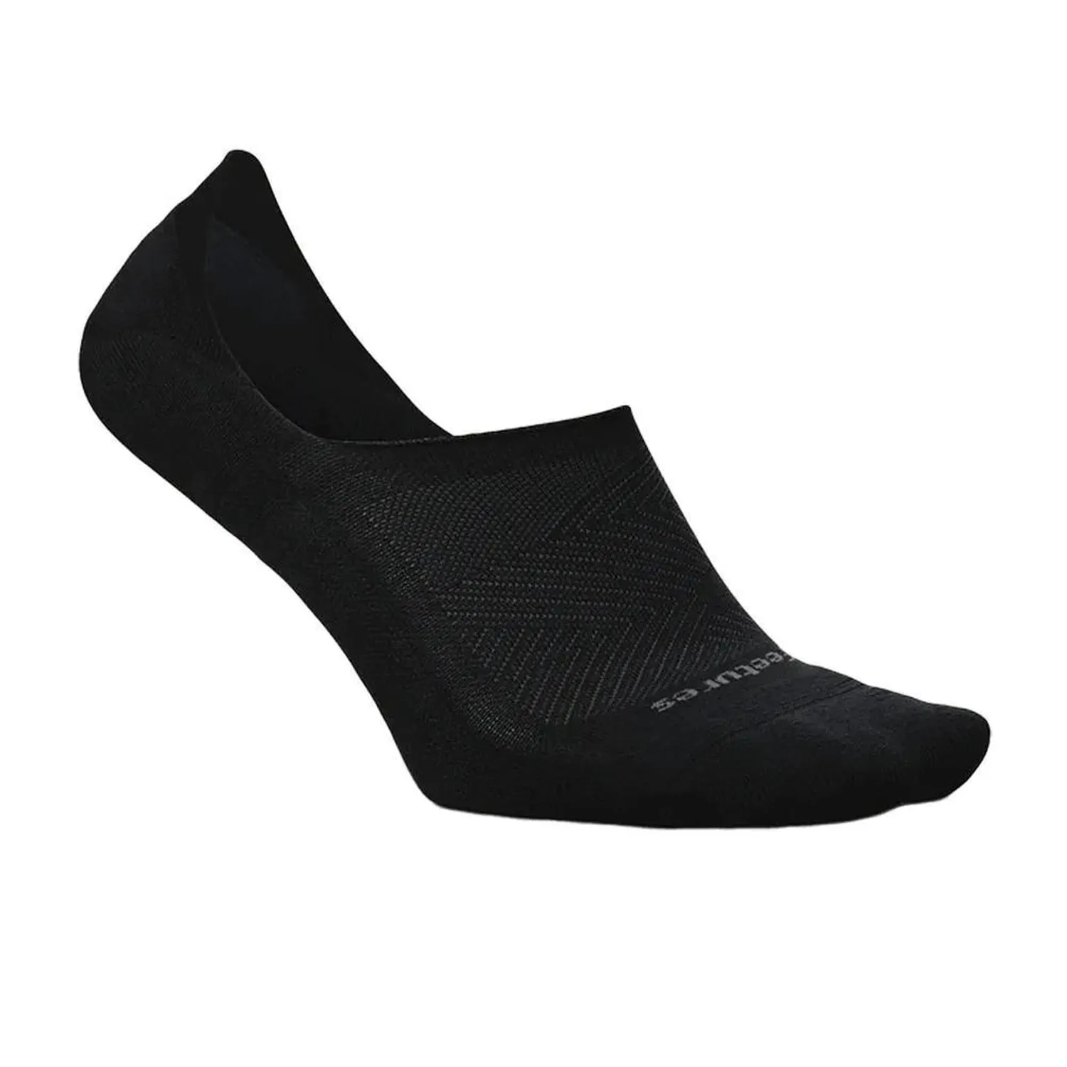 Chaussettes Invisibles Elite Light Cushion Feetures - Noir - Taille S