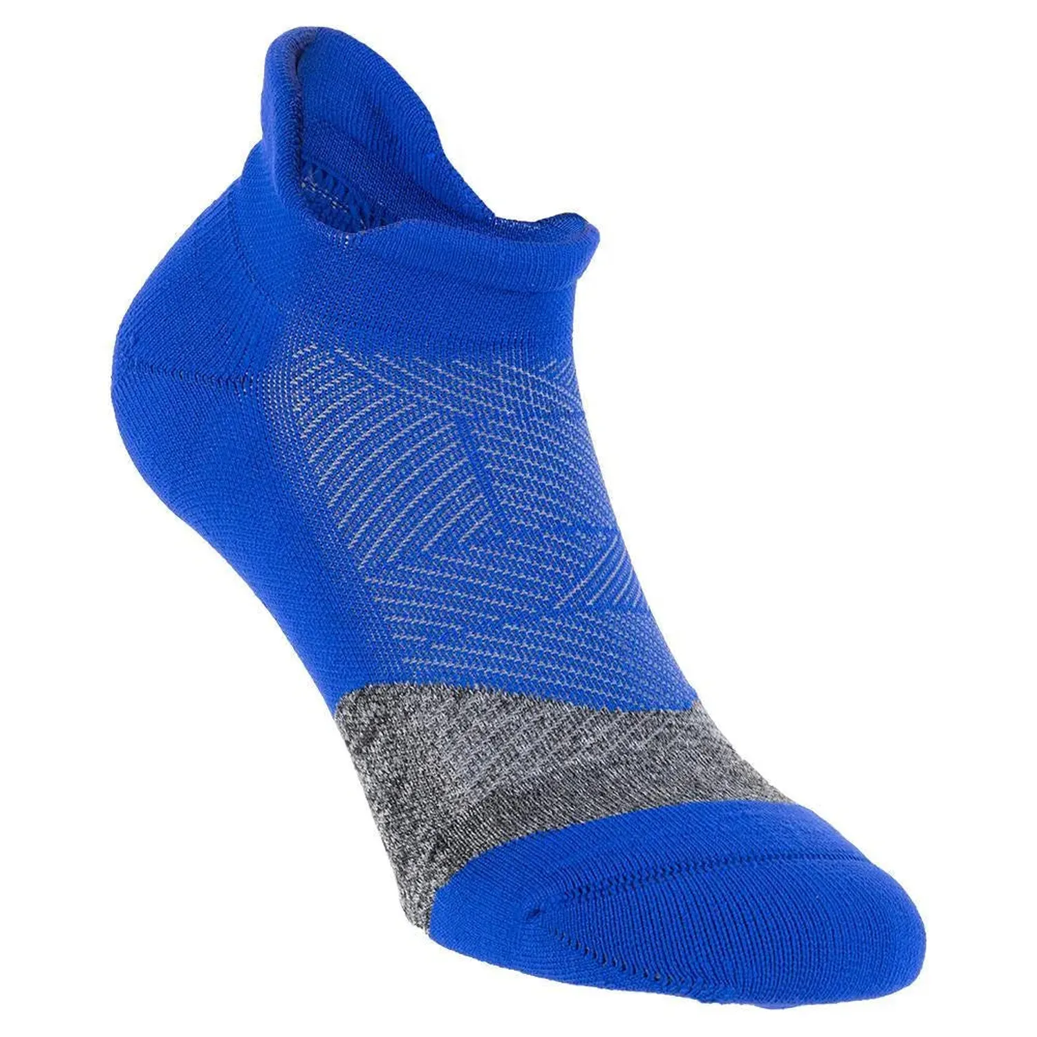 Feetures Elite Light Cushion No Show Tab Socks - Blue / S — Sports Socks