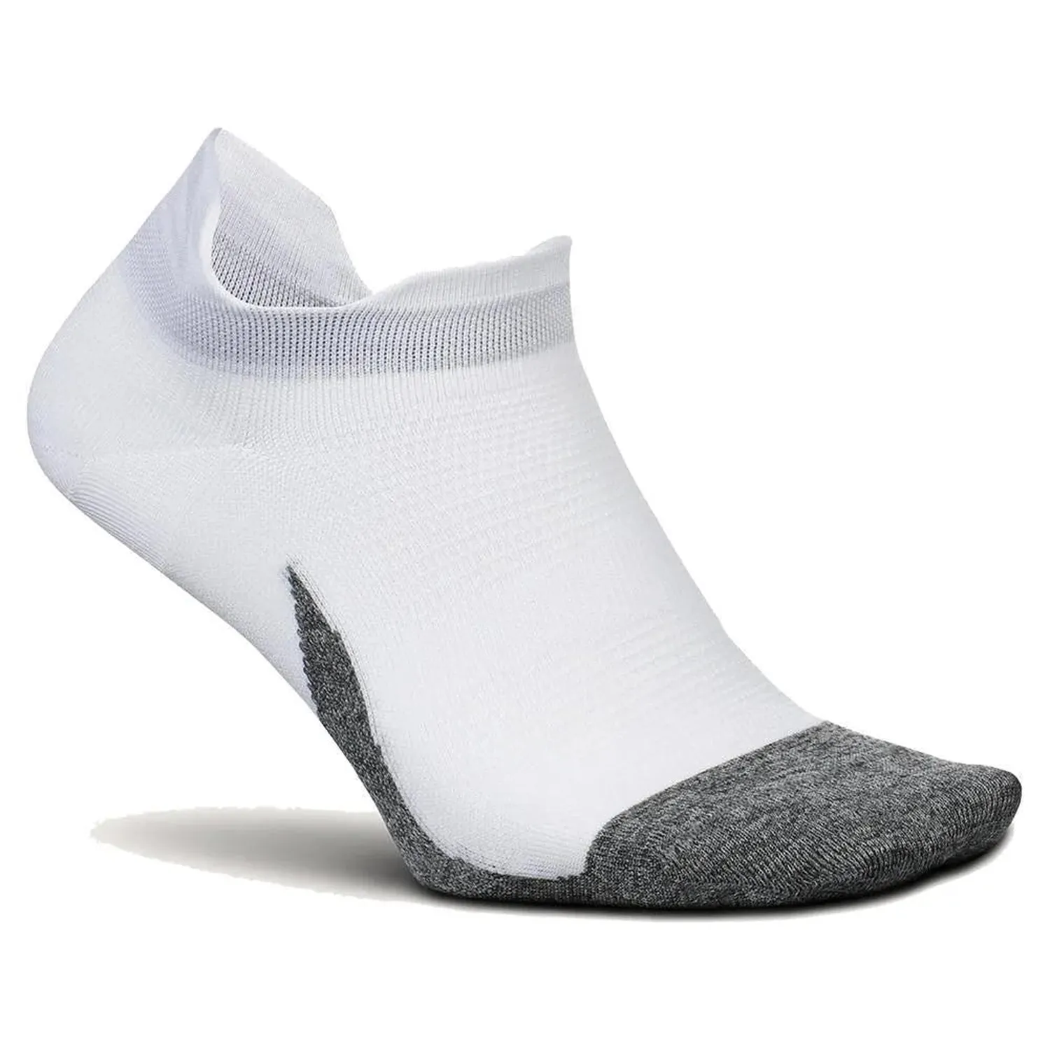 Chaussettes Feetures Elite Ultra Légères No Show Tab - Blanc