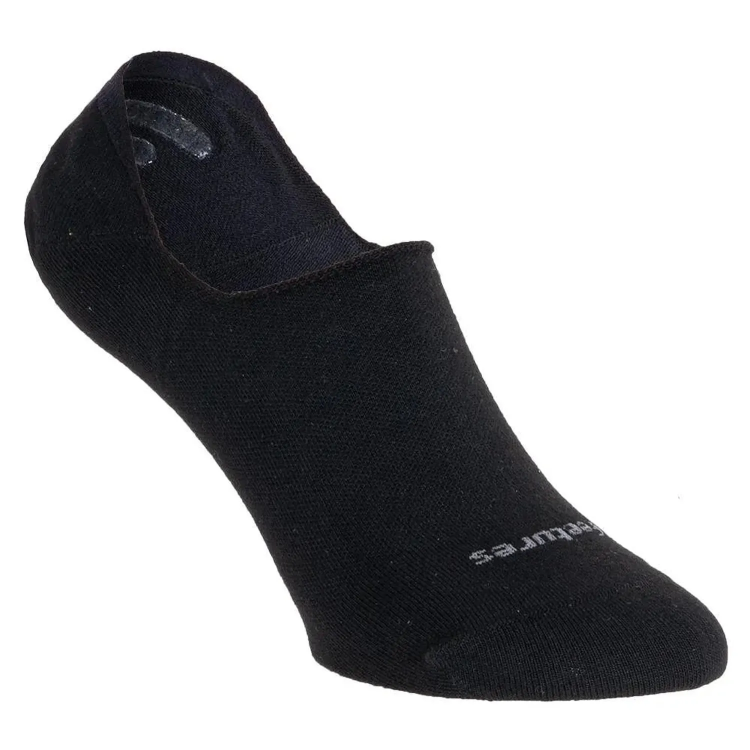 Feetures Everyday Men's Ultra Light Hidden Socks - Black — Sports Socks