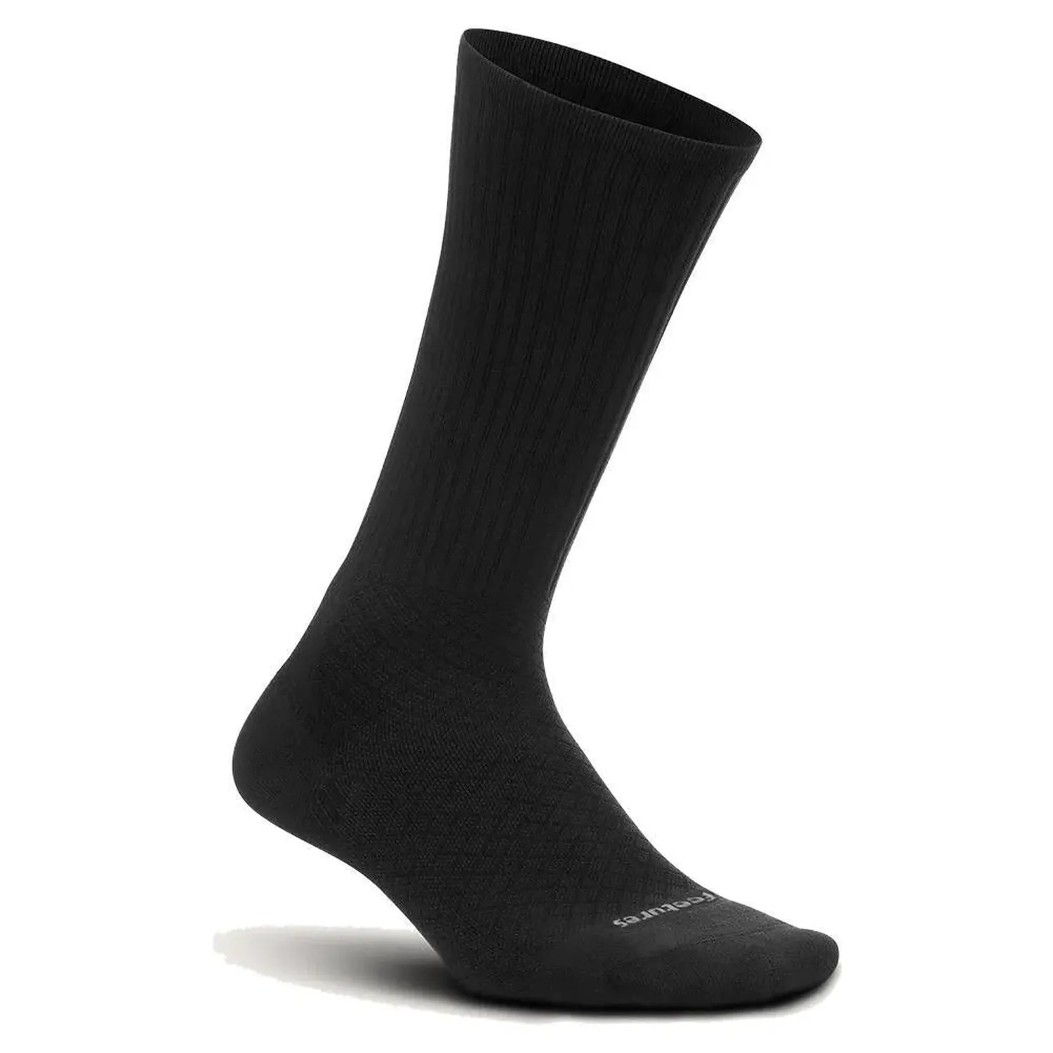 Chaussettes Crew Cushion Soulagement Fasciite Plantaire Feetures Noires
