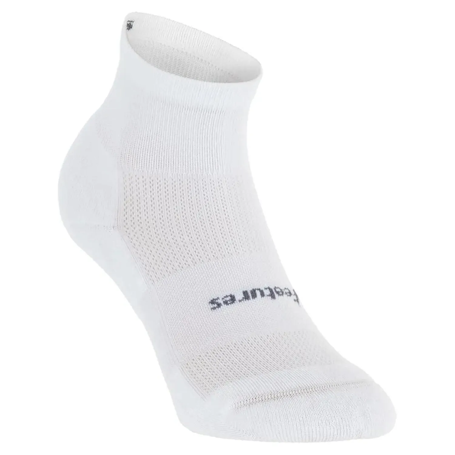 Chaussettes Quart Max Cushion Feetures - Blanc - Taille S