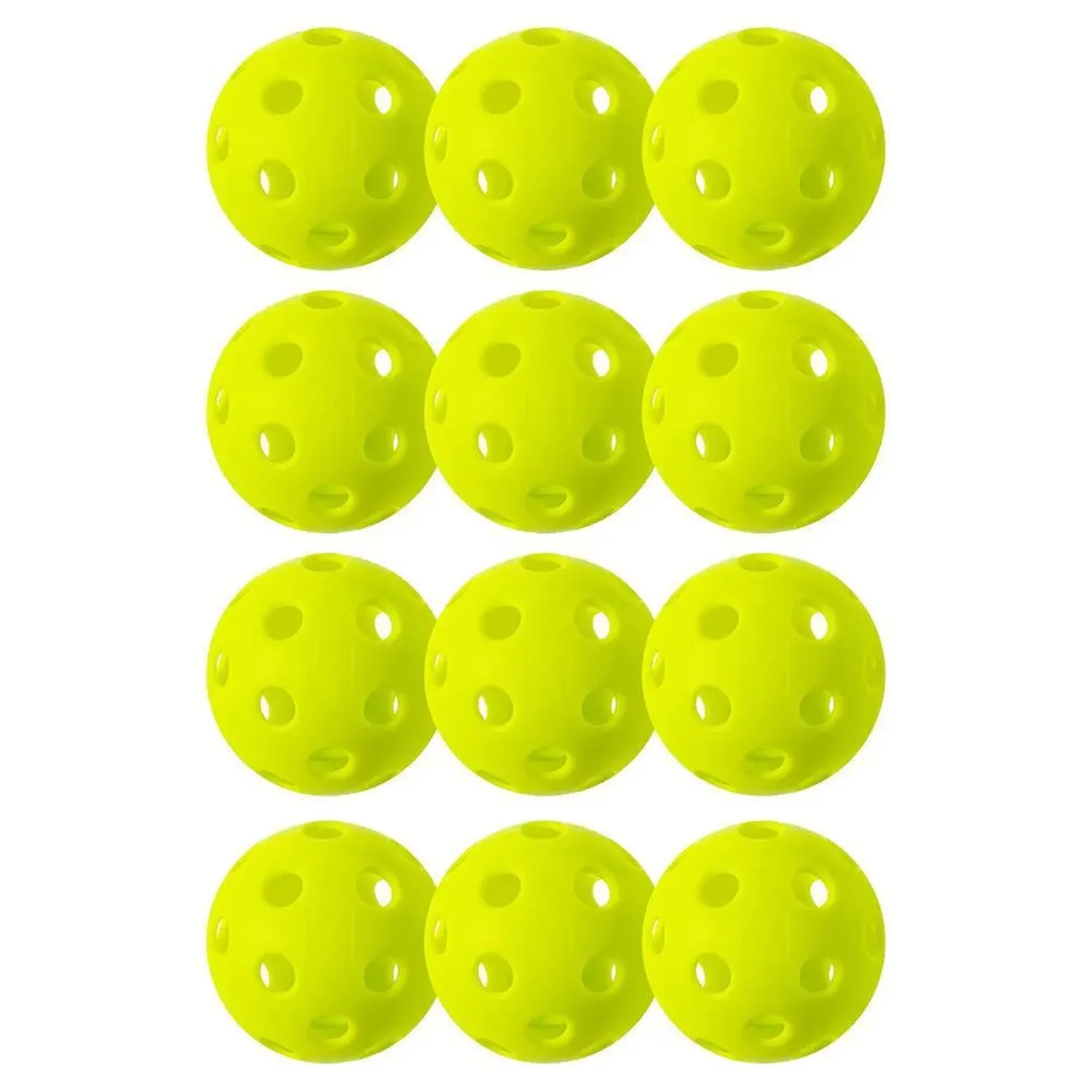 Franklin X-26 Indoor Pickleballs 12 Pack - Lime Green — Pickleball Paddle
