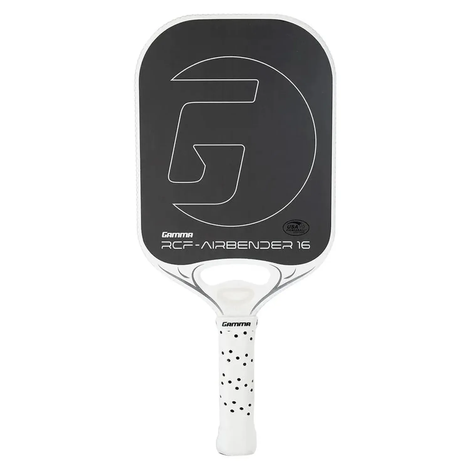 Gamma RCF Airbender 16 Raquette de Pickleball - Blanc