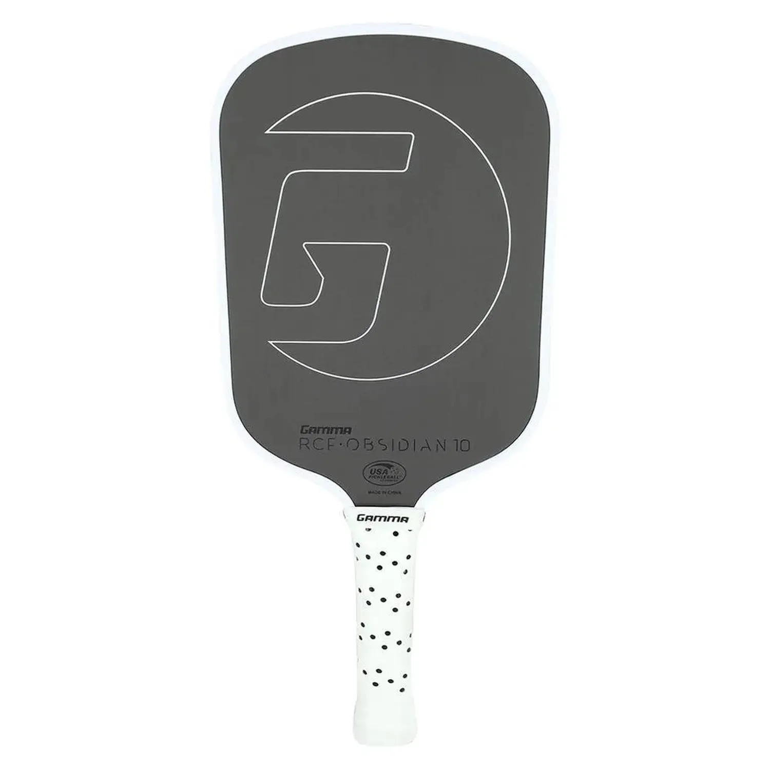 Gamma RCF Obsidian 10 Paddle de Pickleball — Palettes de pickleball