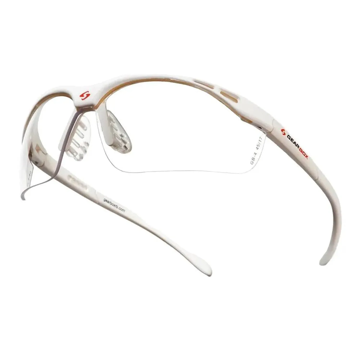 Lunettes de pickleball à monture mince Gearbox avec lentille claire
