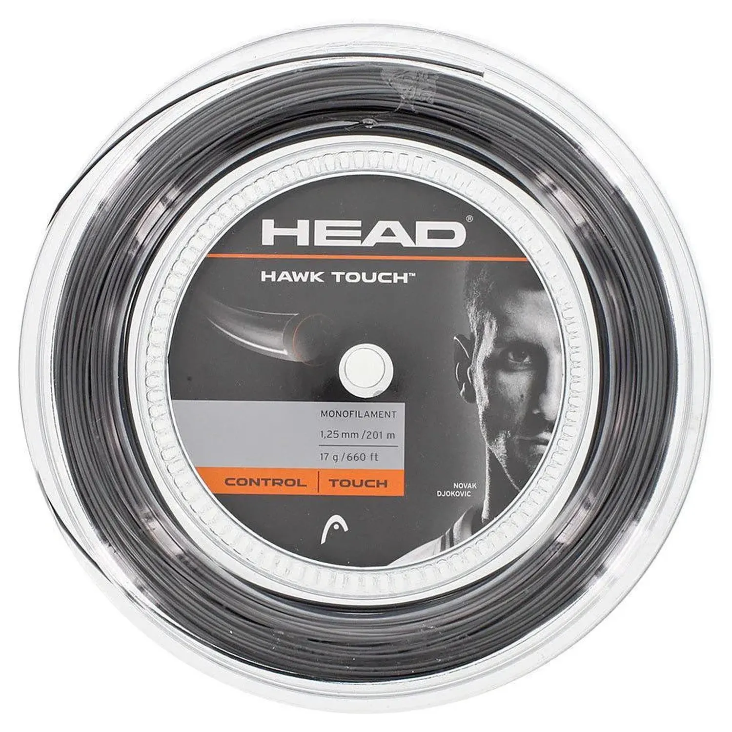 Head Hawk Touch 660 Ft Tennis String Reel - Anthracite / Grey — Tennis Racket