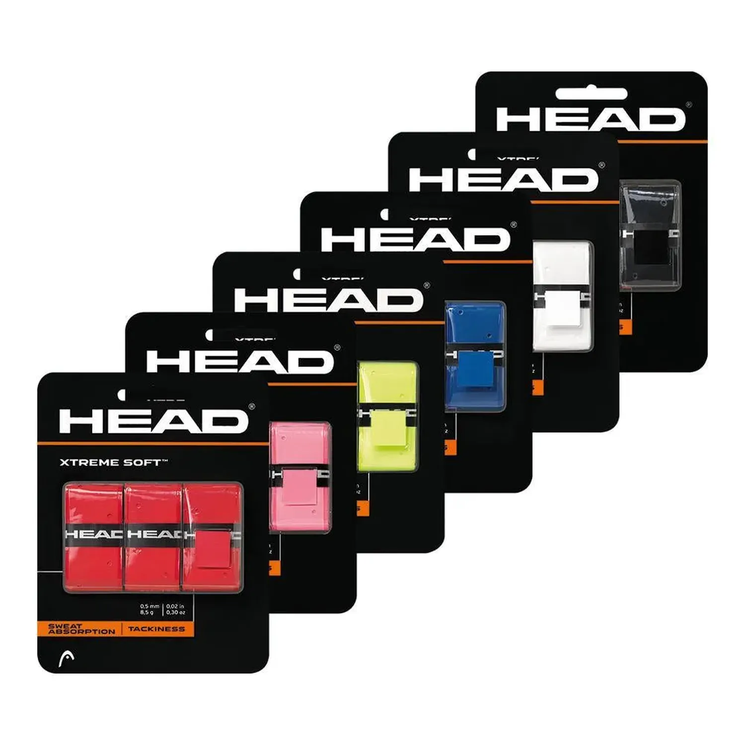 Head XtremeSoft Surgrips de Tennis - Blanc — Raquette de Tennis