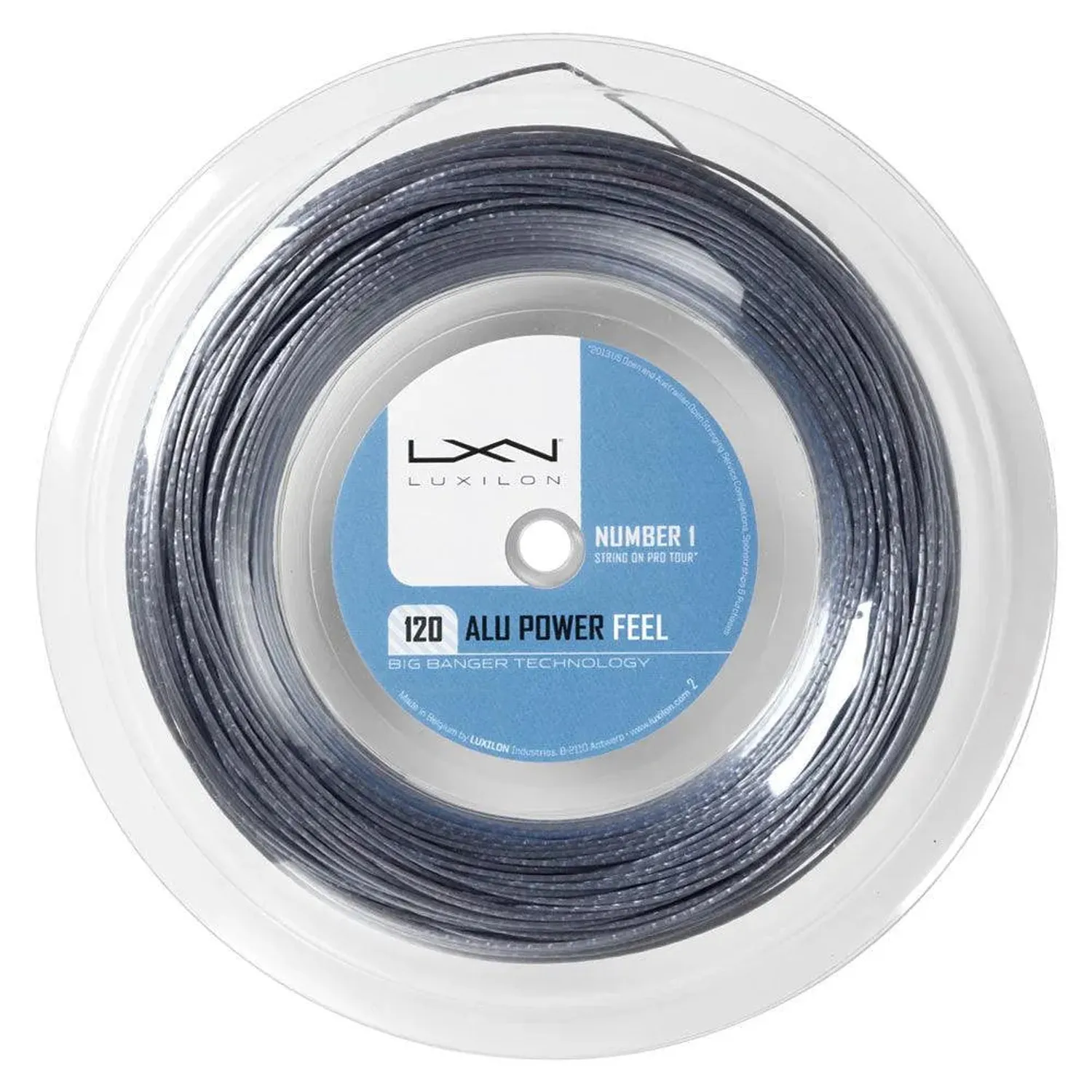 Bobine de cordage de tennis Luxilon ALU Power Feel 120 — Raquette de Tennis