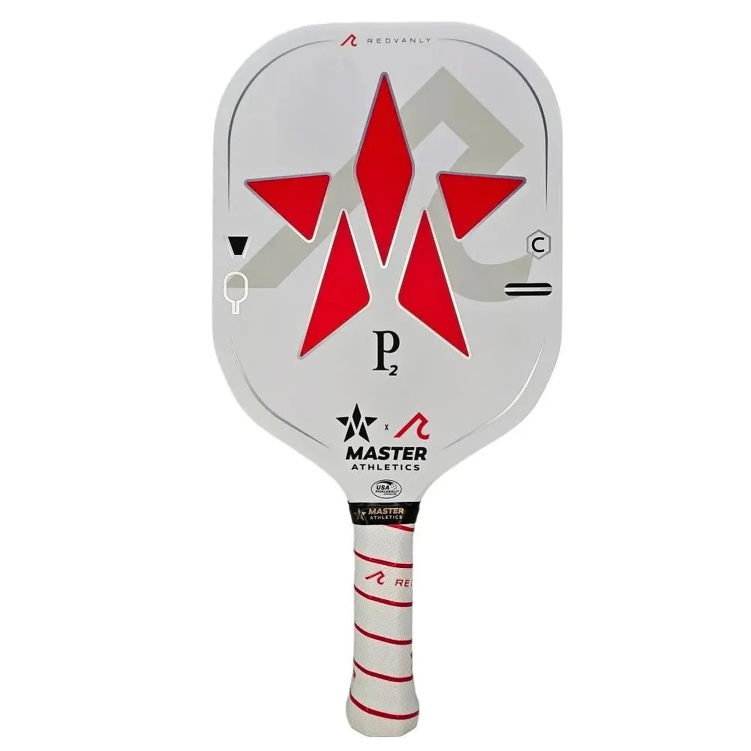 Paddle de Pickleball P2 Redvanly de Master Athletics — Palettes de pickleball