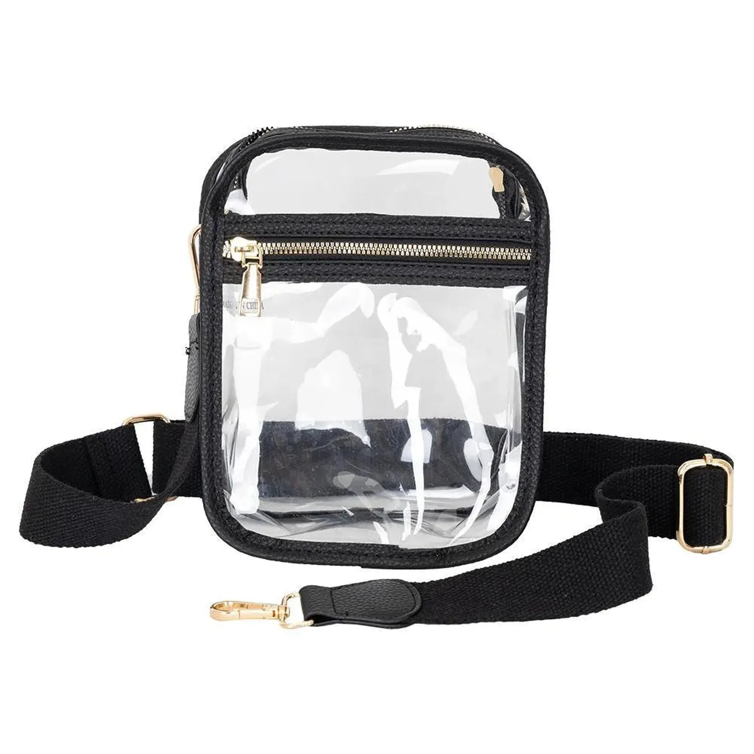 Sac bandoulière transparent Mayvak - Noir — Raquette de Tennis