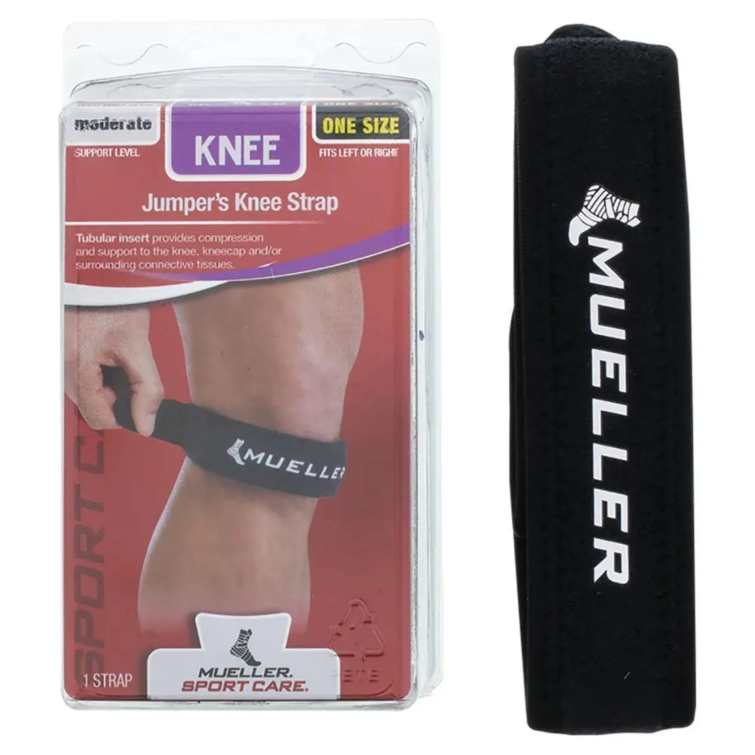 Sangle de genou Mueller Jumper pour soutien patellaire — Chandails pour femmes