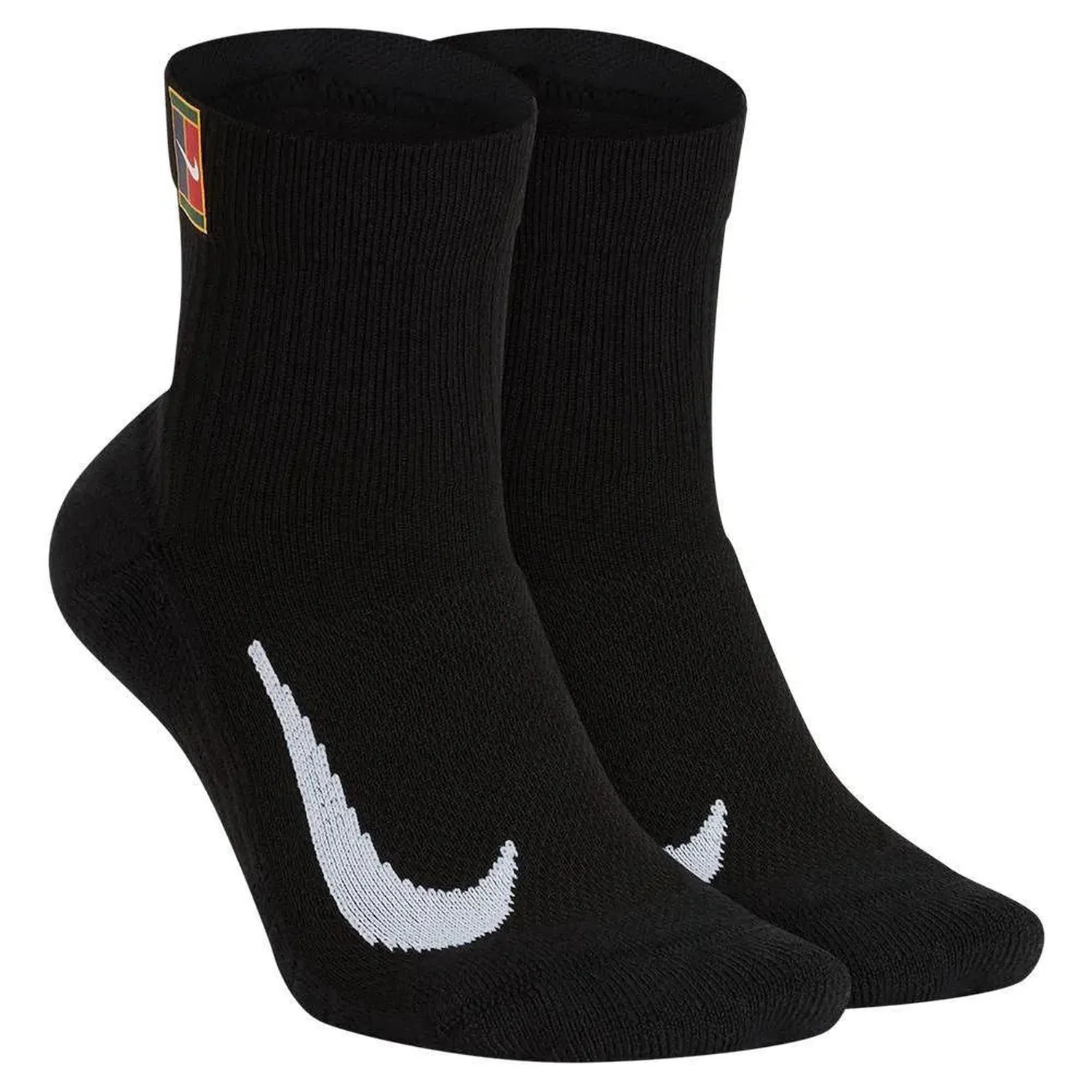 Chaussettes de tennis Nike Court Multiplier Max - Noires - 2 paires