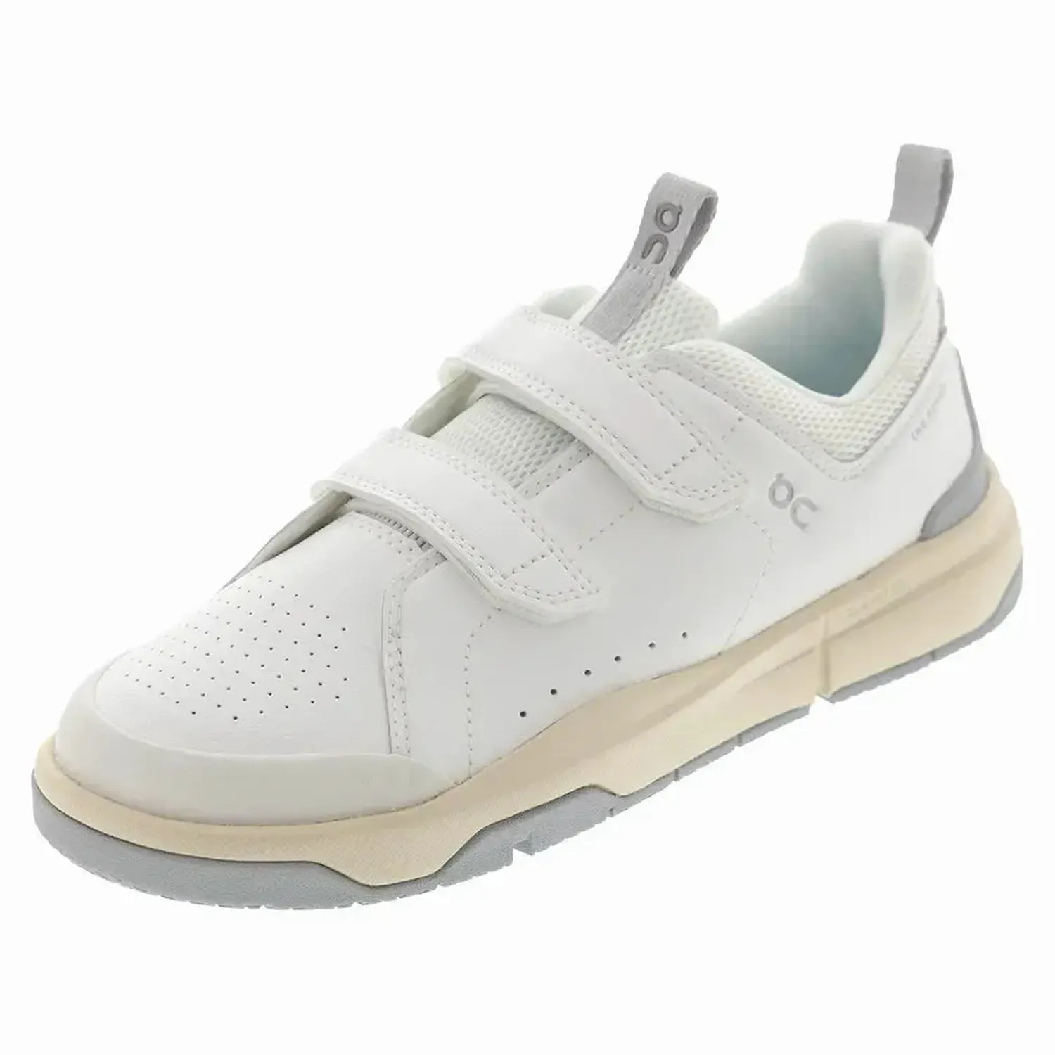 On Juniors' The Roger chaussures - blanches et glacier - 11.5C — Chaussures décontractées pour hommes