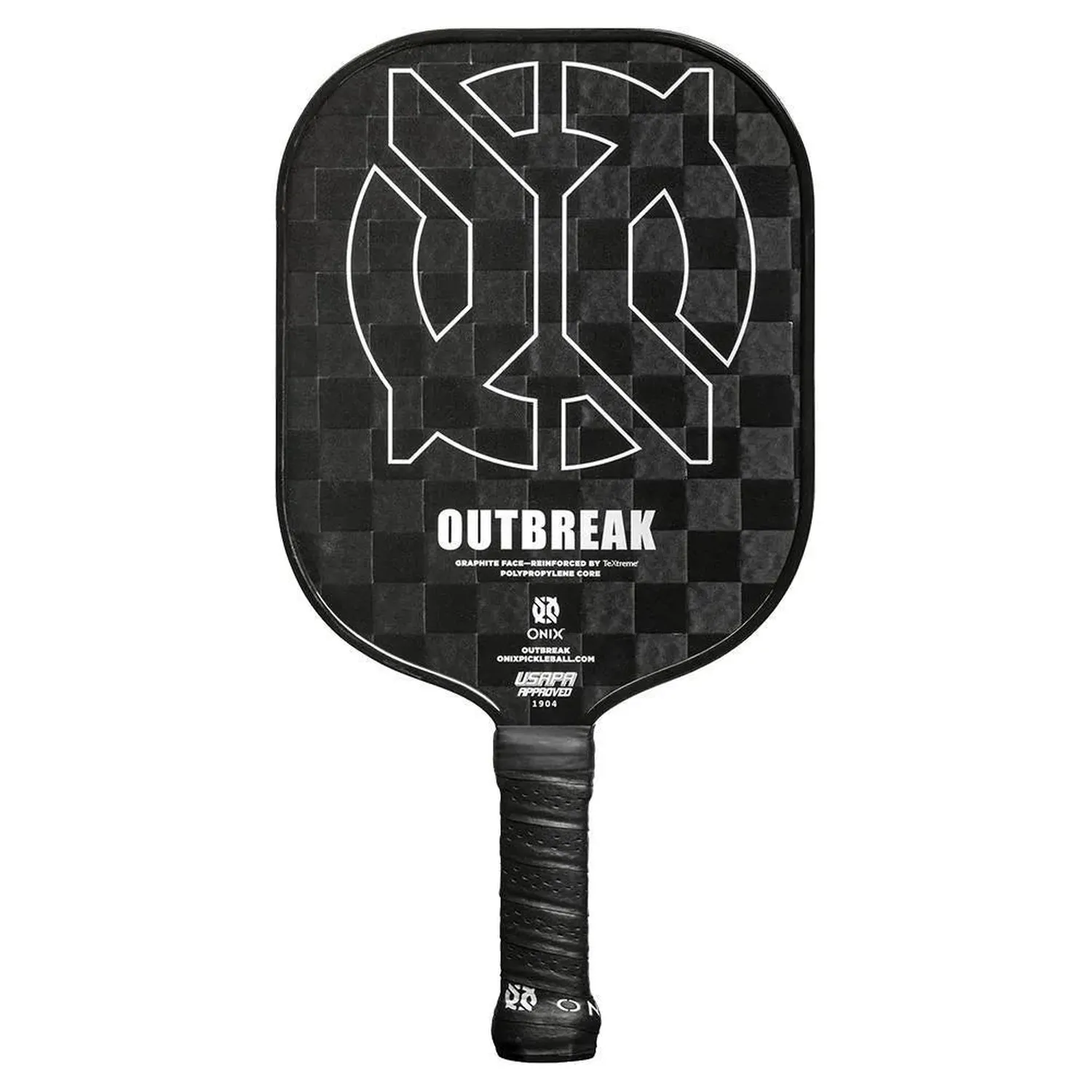 Onix Outbreak Graphite Pickleball Paddle - Black