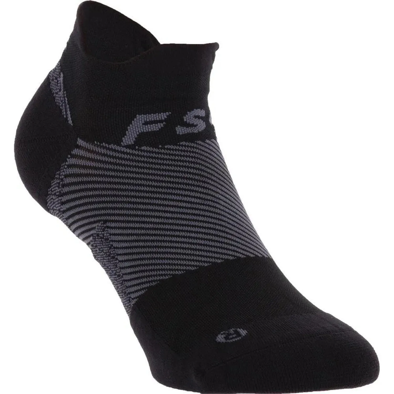 Chaussettes OS1st FS4 No Show pour Fasciite Plantaire - Noir / M — Chaussettes de sport