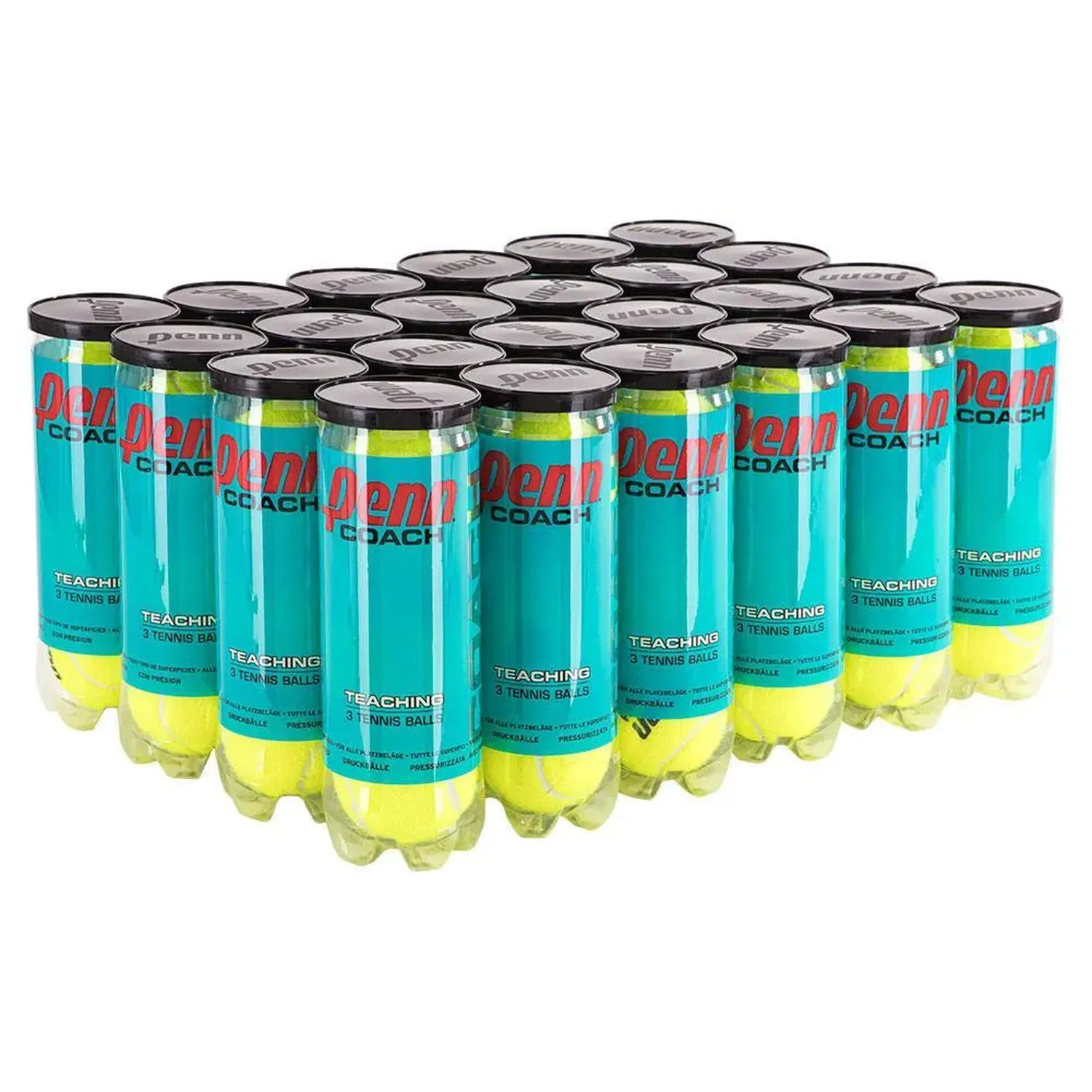 Penn Coach Teaching Tennis Ball Case - Yellow