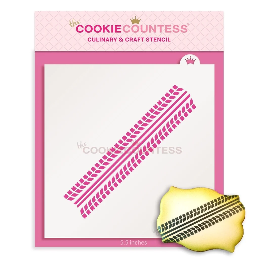 Tire Tracks Stencil — Kitchen Gadgets