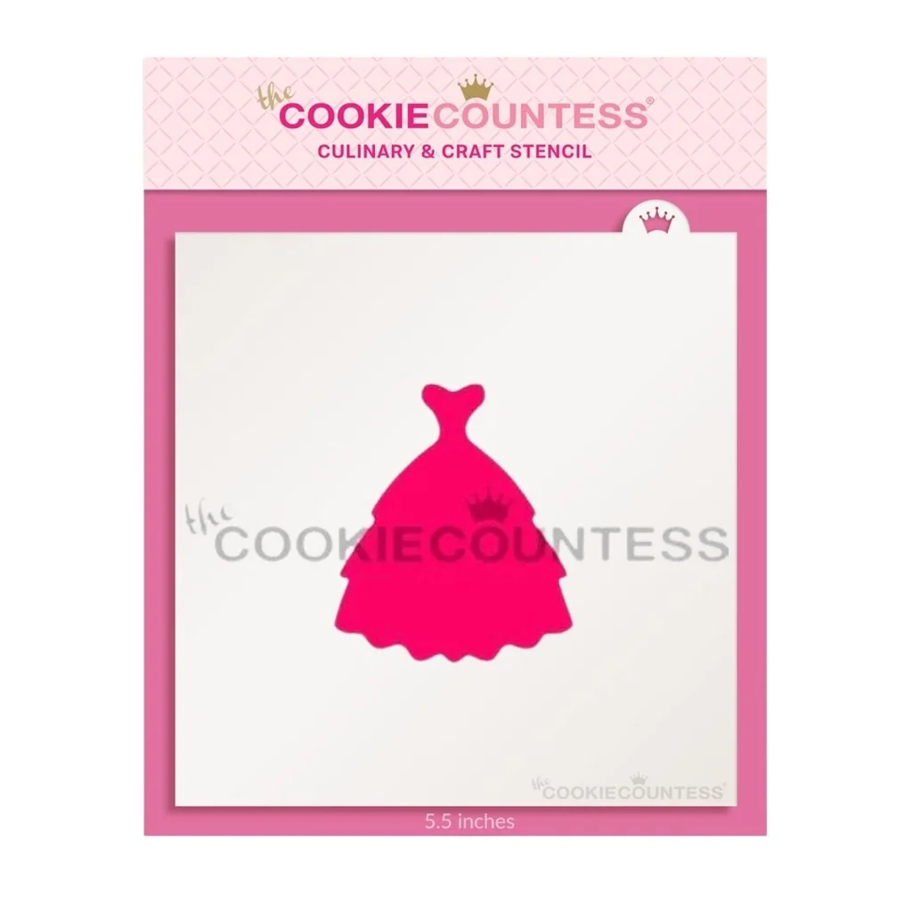 Dress Silhouette Stencil — Kitchen Gadgets