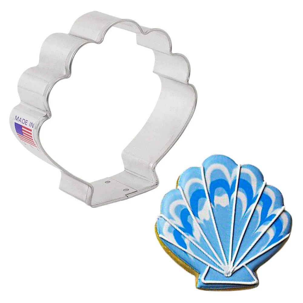 Seashell Cookie Cutter 3" x 3 1/4 — Kitchen Gadgets