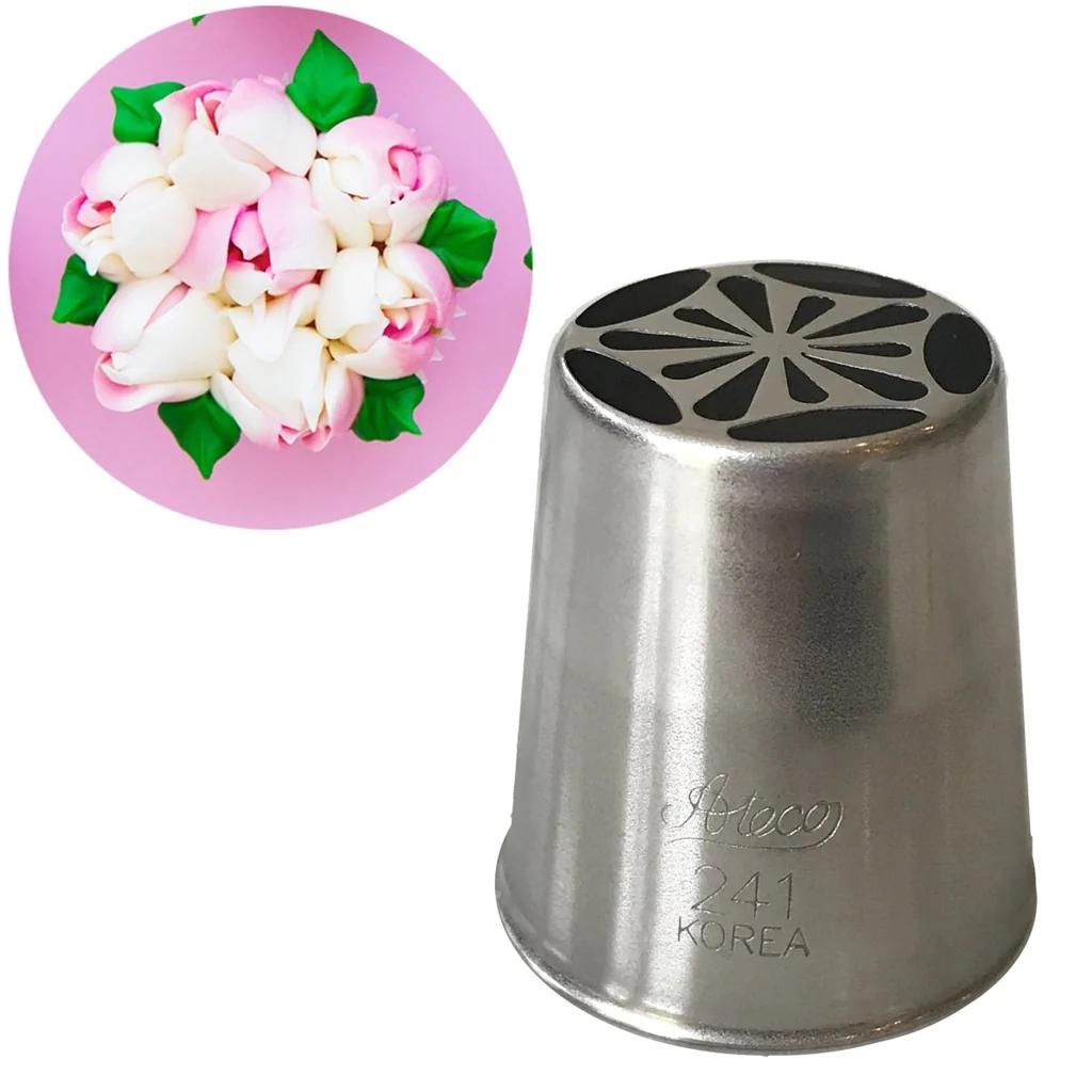 Tuyau à Fleur Tulipe #241 d'Ateco pour Glaçage au Beurre — Gadgets de cuisine