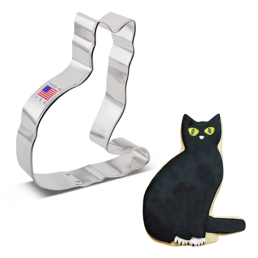 Cat With Tail Cookie Cutter — Kitchen Gadgets