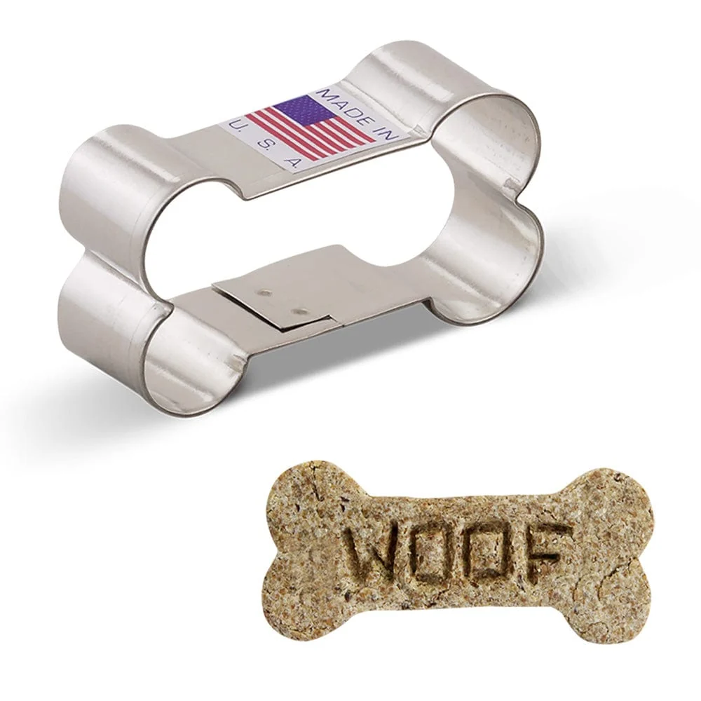 Mini Dog Bone Cookie Cutter 2 " — Kitchen Gadgets