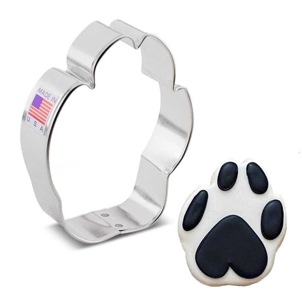 Paw Print Dog or Cat Cookie Cutter