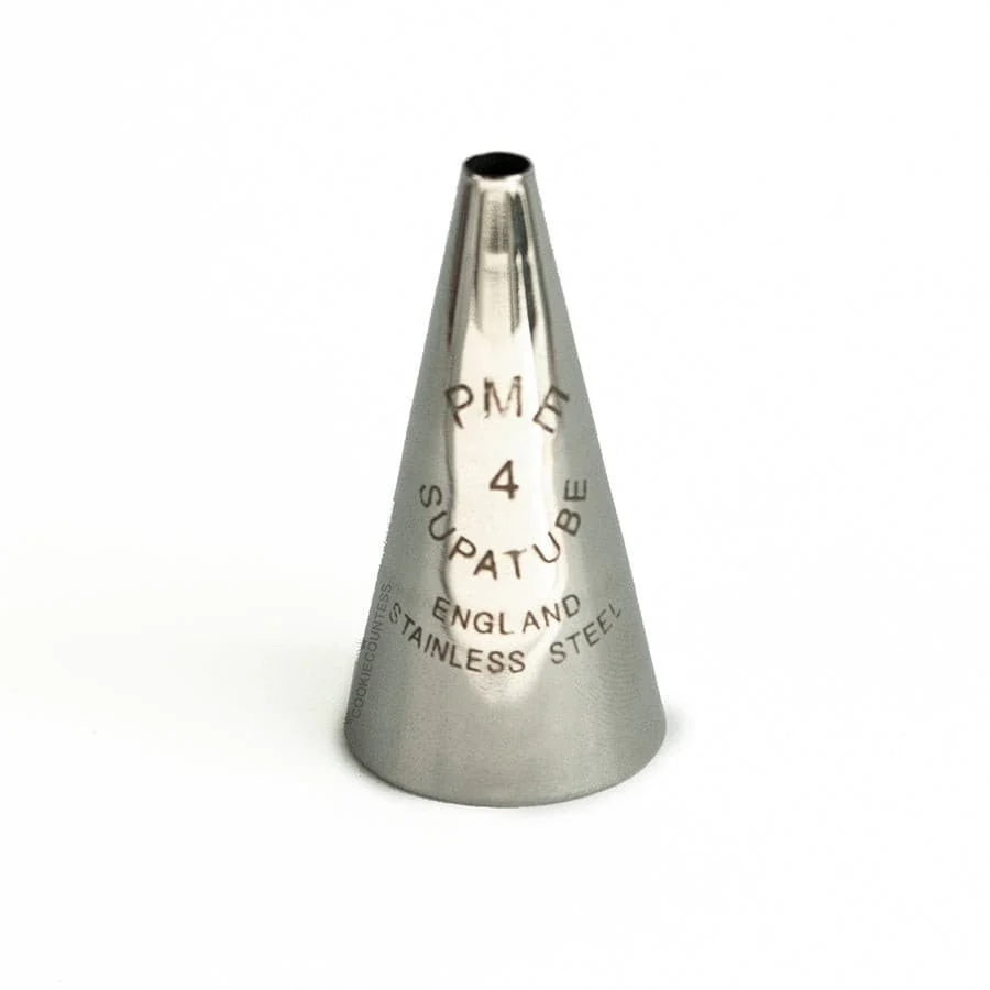 PME Supatube Writing Tip #4 - Douille en Acier Inoxydable Sans Couture — Gadgets de cuisine