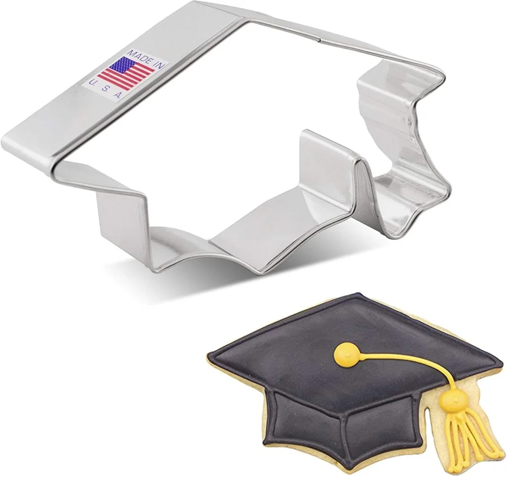 Graduation Cap Cookie Cutter 4 3/8" — Kitchen Gadgets