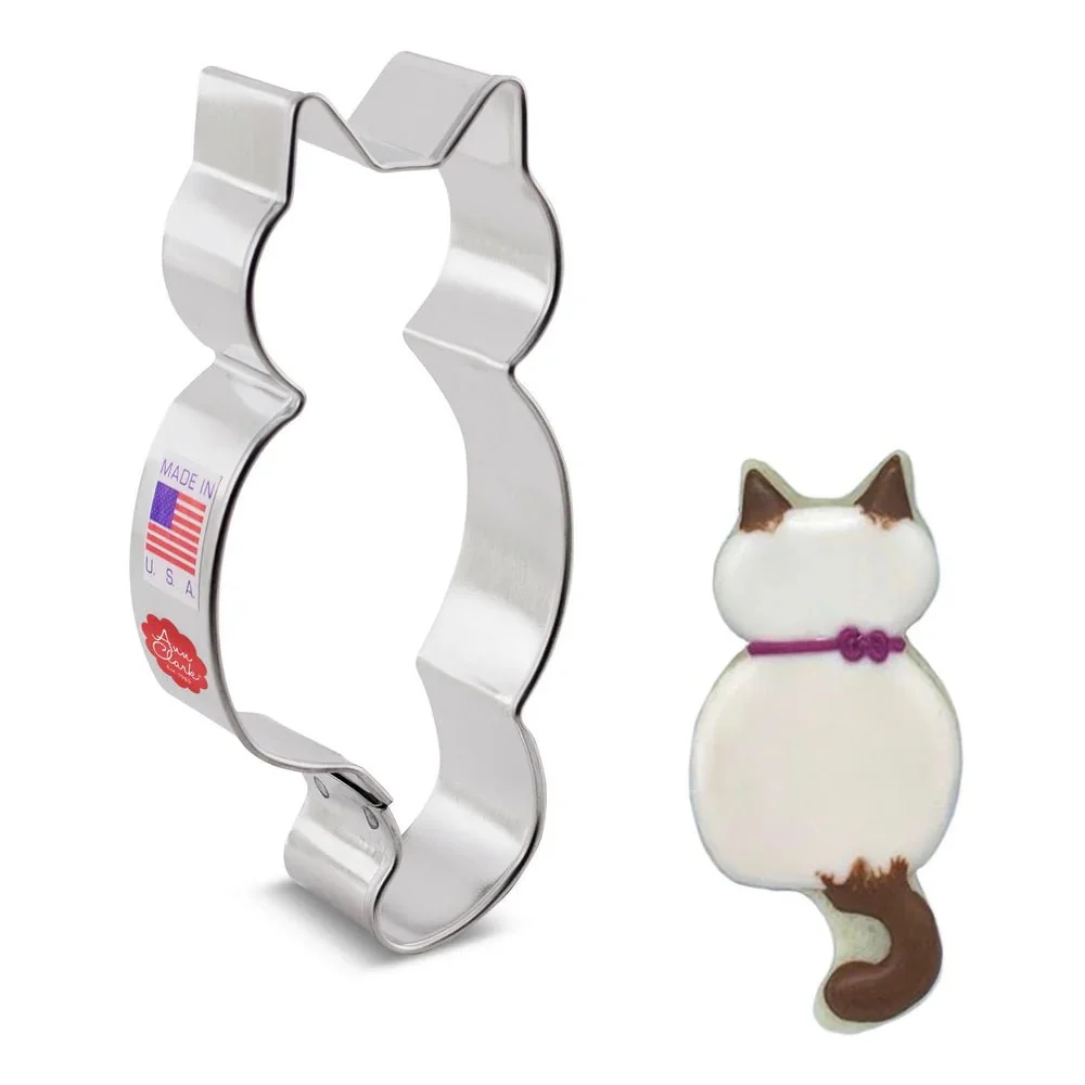 Emporte-pièce Chat Mignon Ann Clark 4" x 2 1/8 — Gadgets de cuisine