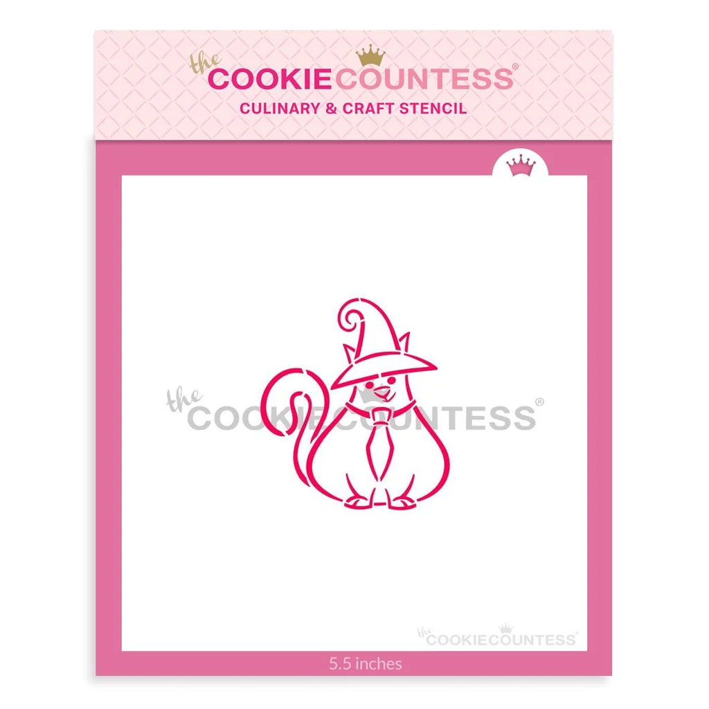 Halloween Cat PYO Stencil - Drawn by Krista — Kitchen Gadgets