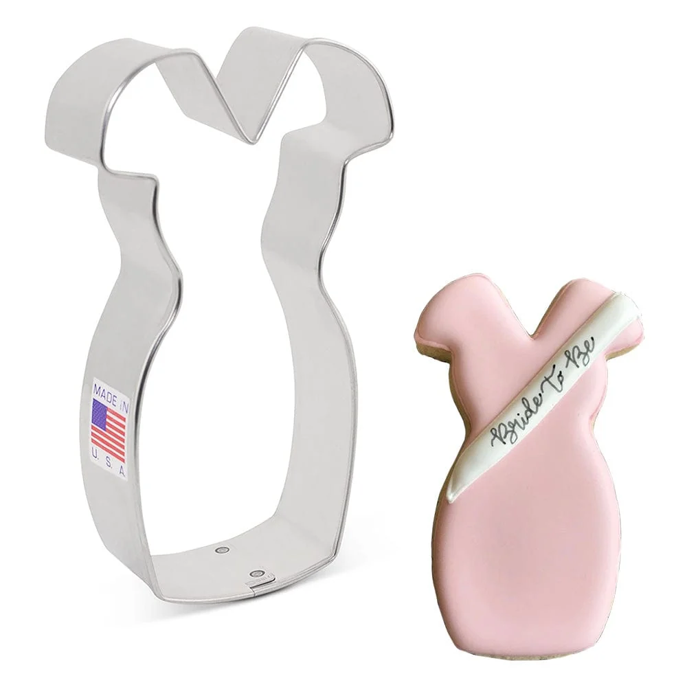 Cocktail Dress Cookie Cutter 4 1/4" — Kitchen Gadgets