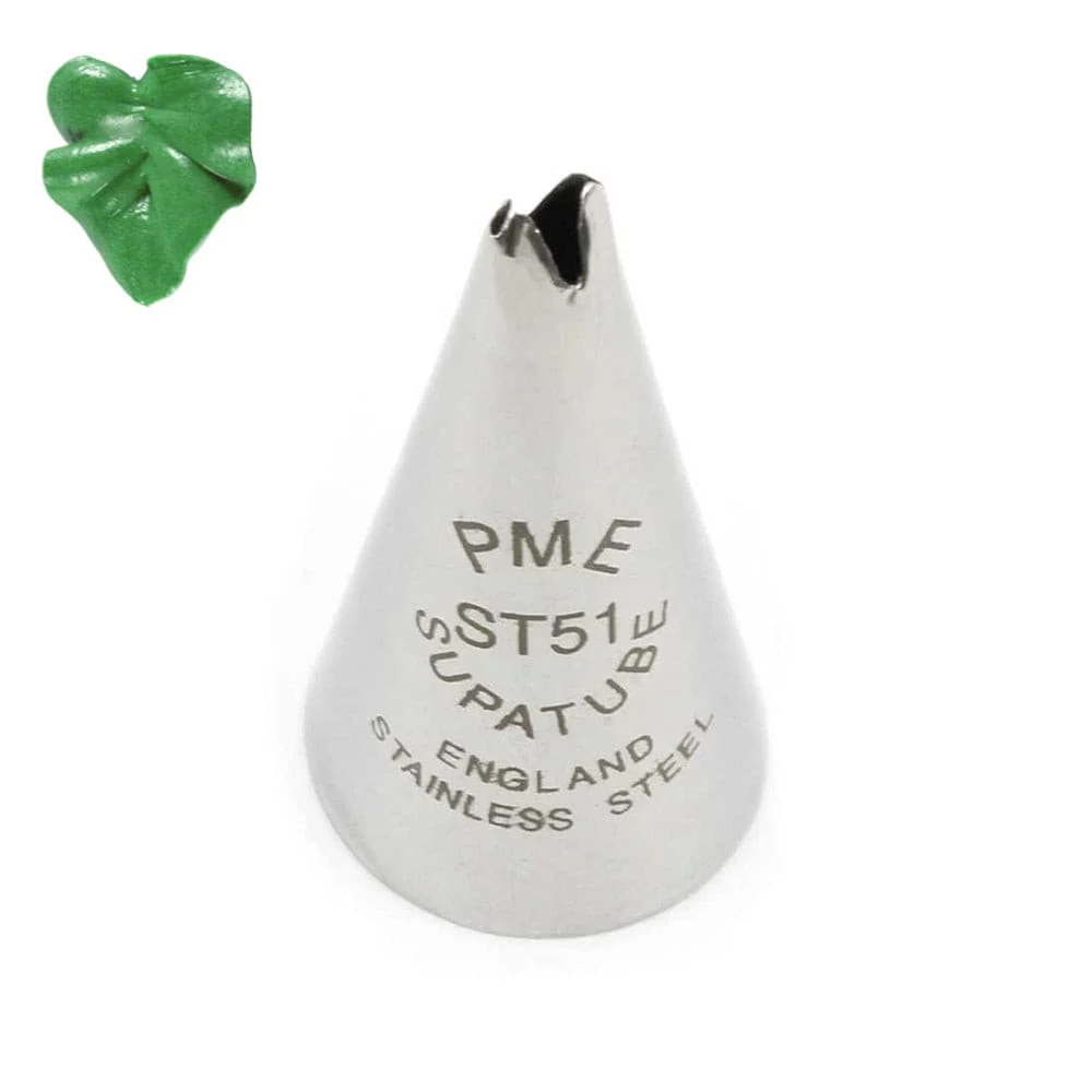 Embout à feuille PME Supatube Moyen #51 pour décoration précise — Gadgets de cuisine