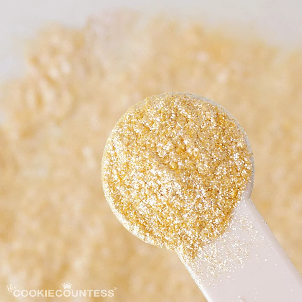 Paillettes Comestibles Flash Dust - Custard Doré 3g — Gadgets de cuisine