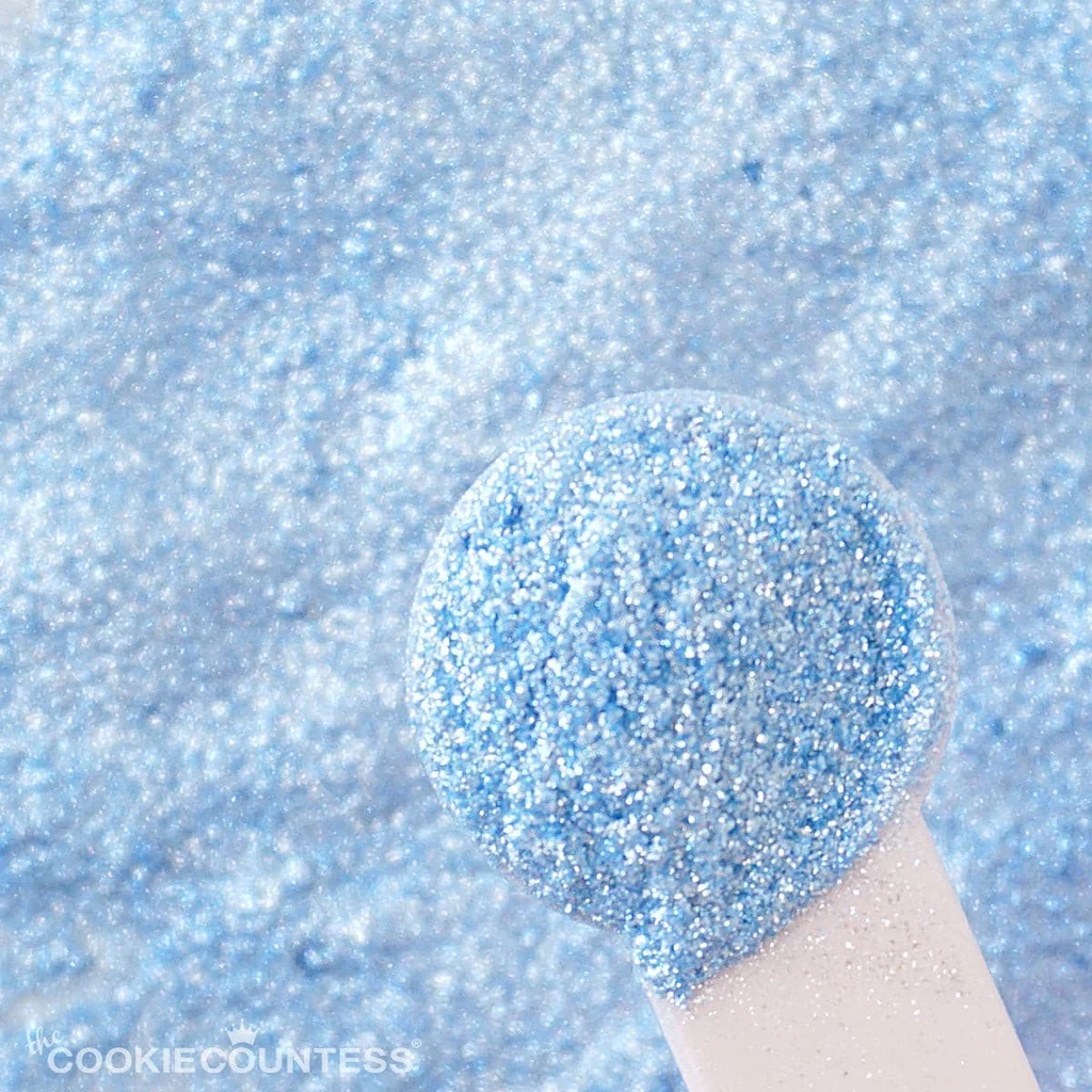 Paillettes Naturelles Flash Dust - Bleu Baie 3g — Gadgets de cuisine