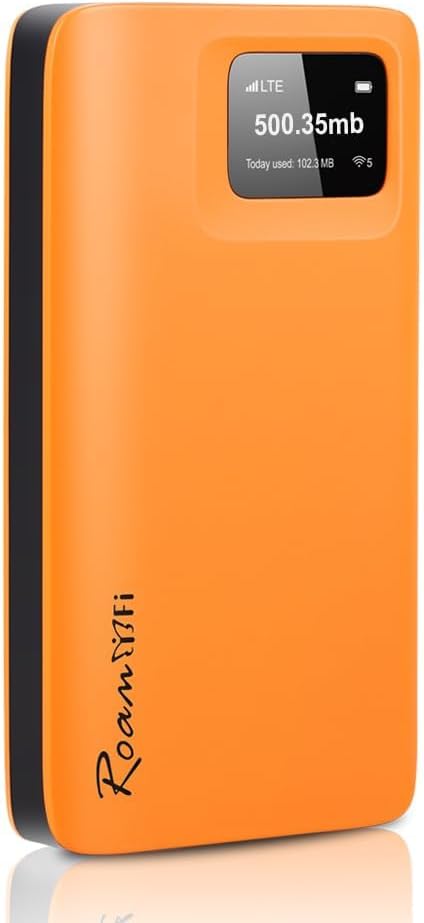 RoamWiFi R10 Routeur WiFi 4G Portable Hotspot Mobile — Routeur Wi-Fi