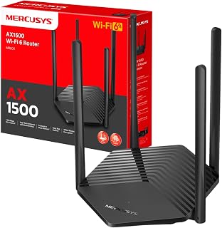 MERCUSYS MR60X WiFi 6 Router AX1500Mbps — Wifi Router