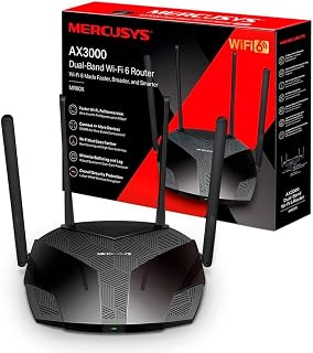 MERCUSYS AX3000 WiFi 6 Router MR80X — Wifi Router