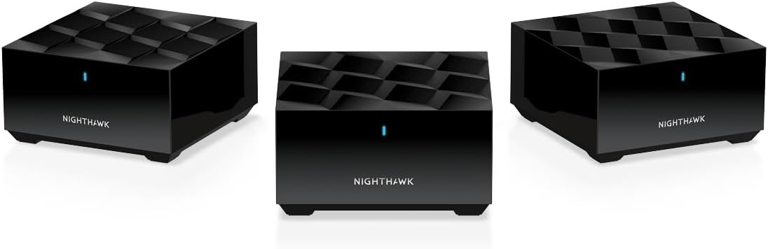 NETGEAR Nighthawk MK63S Système WiFi 6 Mesh AX1800 — Routeur Wi-Fi