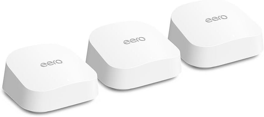 Amazon eero 7 Wi-Fi 7 Mesh Router 3-Pack — Wifi Router