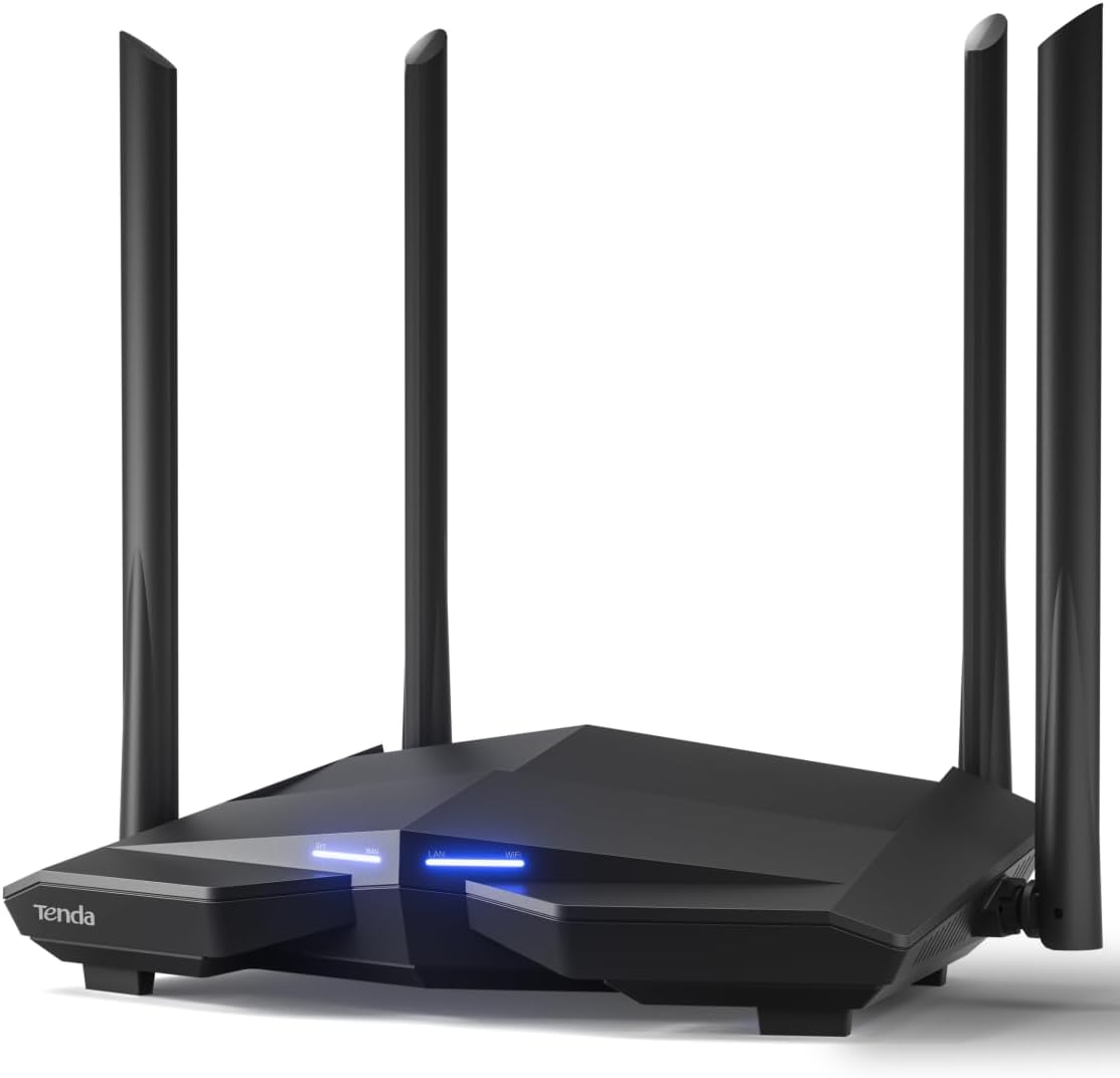 Routeur WiFi Tenda AC1200 Dual Band avec ports Gigabit — Routeur Wi-Fi